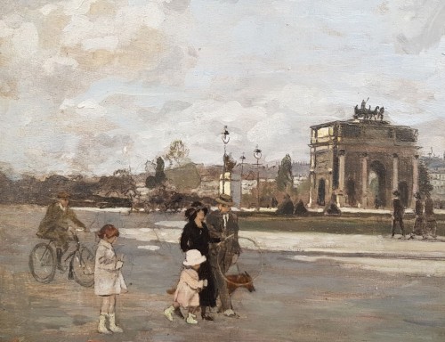 L’arc du Carrousel - Amédée MARCEL CLEMENT (1873- ?)