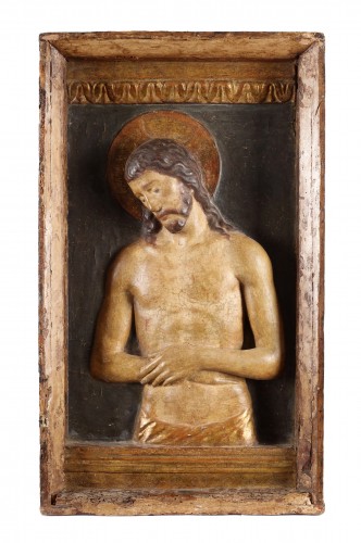 Ecole italienne du XVe siècle, portrait du Christ
