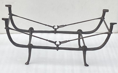 Furniture  - 1980? Modernist Patinated Bronze Table DLG Diego Giacometti