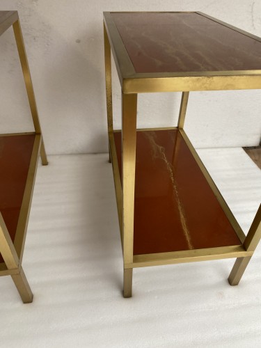  Maison Jansen -  Pair Of Side Tables circa 1970 - 50