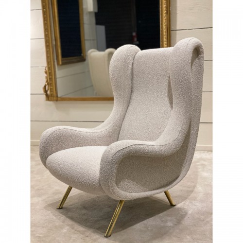 Seating  - Pair of designer armchairs Marco Zanuso