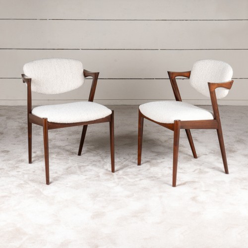 Set of 12 Scandinavian rosewood chairs 1960 - Seating Style 50