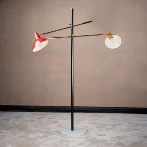 Large floor lamp Stilnovo 1960 - Lighting Style 50