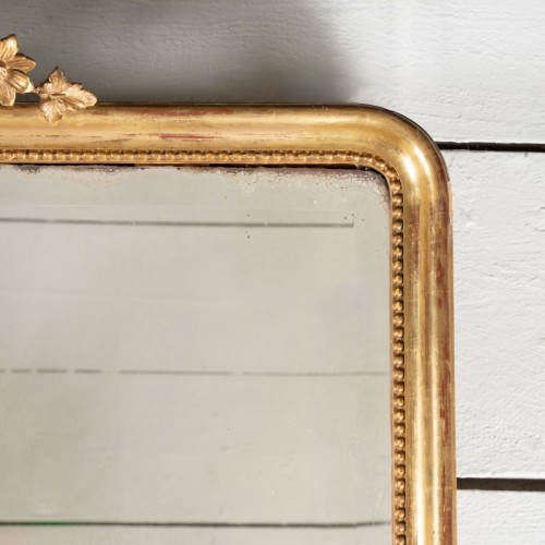 Very large Napoléon IIII mantel mirror - 