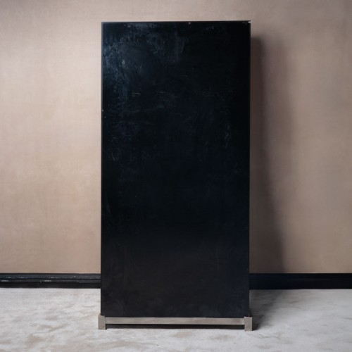 Antiquités - Cabinet en miroir de Michel Pigneres, Sandro Petti vers 1970