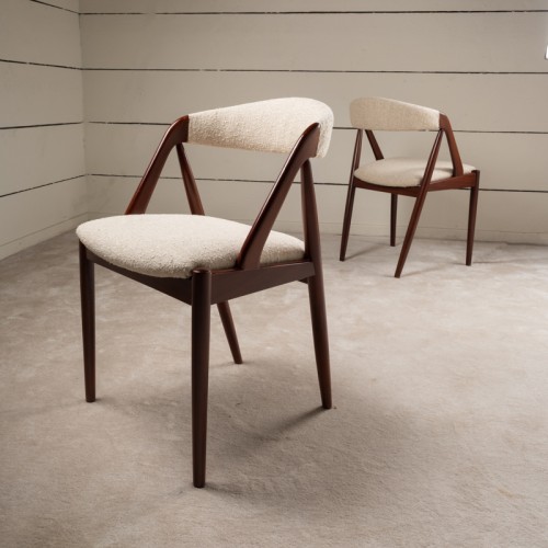 Sièges Chaise - Ensemble 12 chaises scandinaves en teck 1960