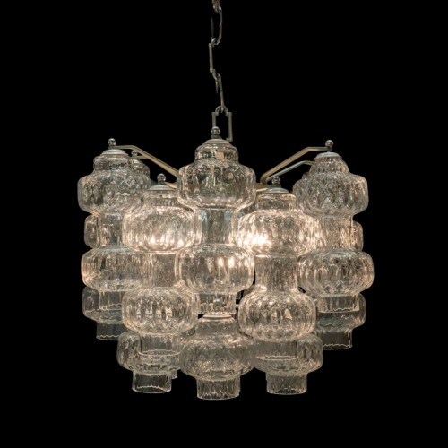 Lighting  - 4 Murano glass chandeliers from the &#039;70s