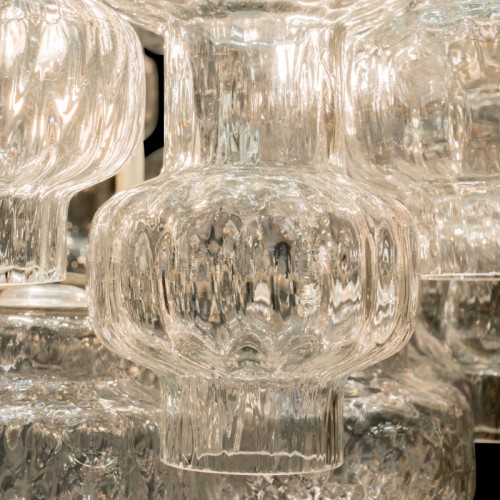 20th century - 4 Murano glass chandeliers from the &#039;70s