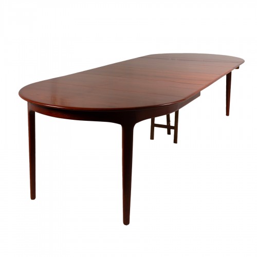 Très grande table scandinave en teck - 1960