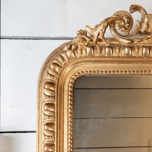 Large gilded wood mirror - 