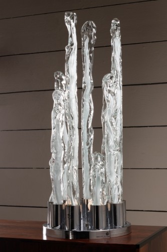 Antiquités - &quot;Excalibur&quot; lamp by Ettore Fantasia and Gino Poli - 1970