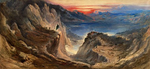 Joshua explorant le pays de Canaan - John MARTIN (1789-1854)