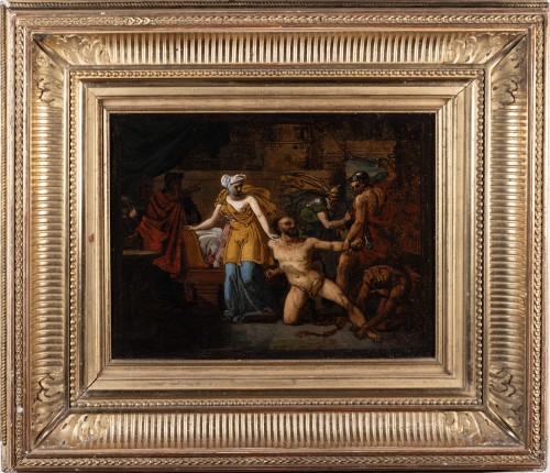 Sanson et Dalila - Théodore GÉRICAULT (1791-1824) - Tableaux et dessins Style Empire