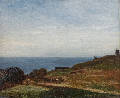 Jules DUPRÉ (1885-1941), Les falaises du Crotoy