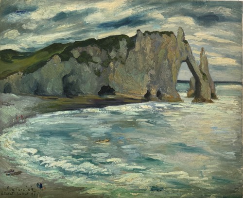 Étretat - Pierre Lucien LE TRIVIDIC (1898-1960)