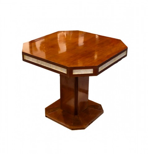 Maison Lalique  Atlantique pedestal table