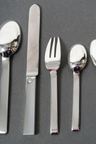 Antiquités - &quot;Beaubourg” solid silver Cutlery Set 168 pieces