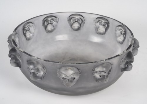 René Lalique - Coupe Madagascar, 1928 - Verrerie, Cristallerie Style Art Déco