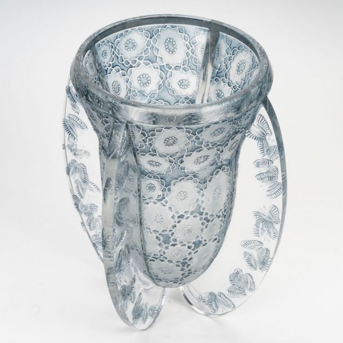 René LALIQUE (1860 - 1945) Vase "Papillons", modèle créé en 1936 - Alexia Say