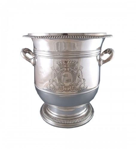 Silver Plate Cooling Bucket