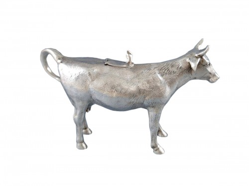 Cow Creamer In Sterling Silver