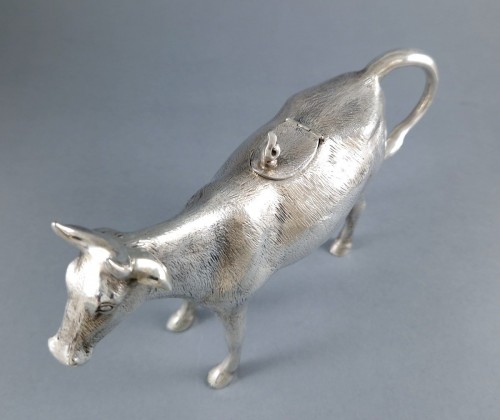 Cow Creamer In Sterling Silver - 