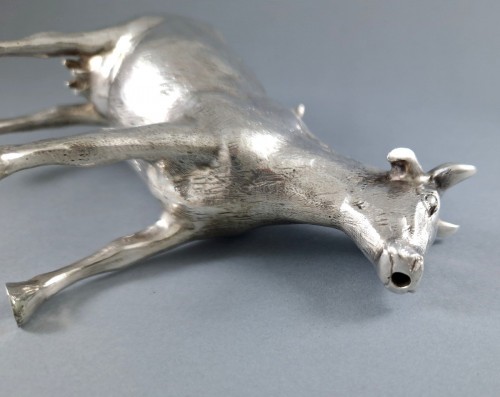  - Cow Creamer In Sterling Silver