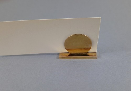 Antiquités - Hermès - 12 Place Card Holders In Sterling Silver Gilt