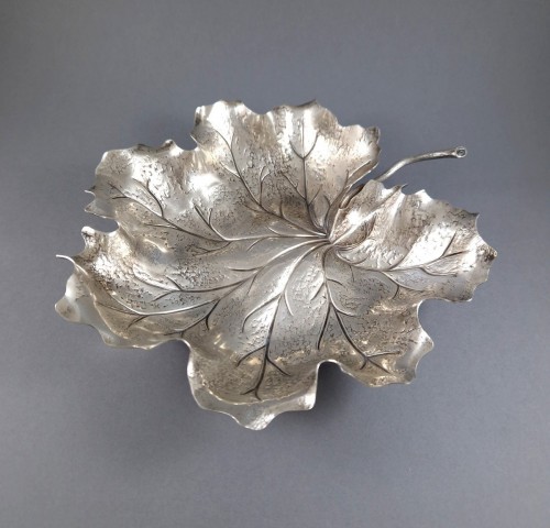 silverware & tableware  - Buccellati Sterling Silver Leaf Bowl