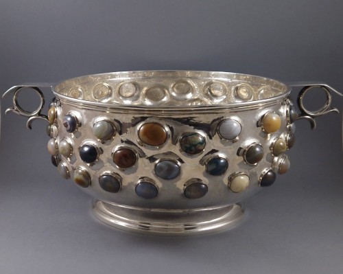 Luiz Ferreira - Sterling Silver And Hard Stone Cup - 