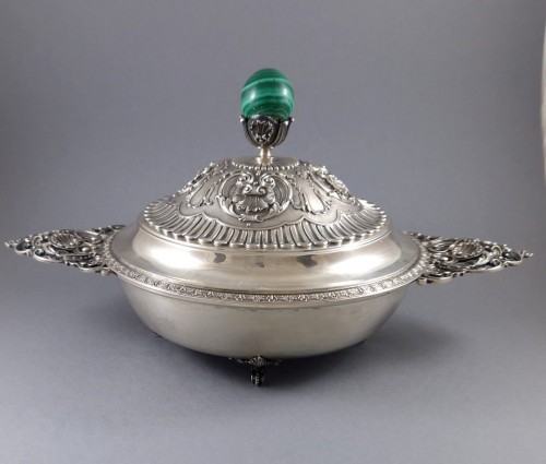 Buccellati - Vegetable Dish In Sterling Silver - silverware & tableware Style 