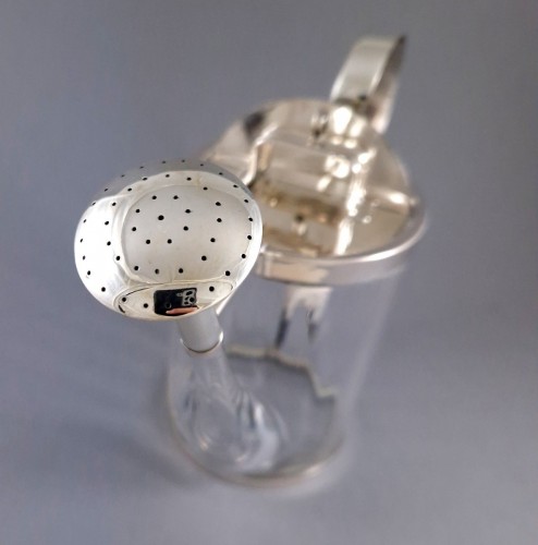  - Glass And Sterling Silver Watering Can