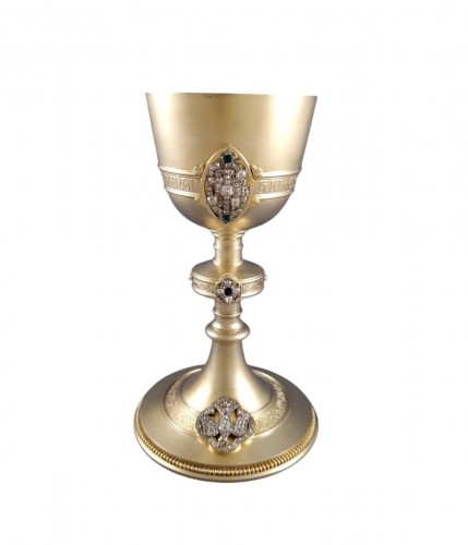 Froment Meurice - Chalice In Sterling Silver Gilt