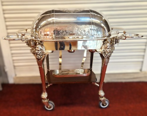 Silver Plate Cutting Trolley - silverware & tableware Style 