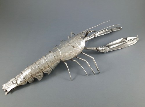 silverware & tableware  - Sterling Silver articulated lobster