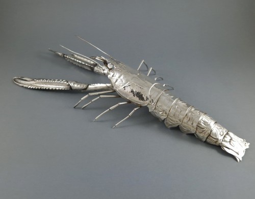 Sterling Silver articulated lobster - 