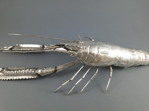 Sterling Silver articulated lobster - 