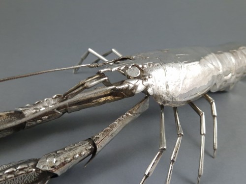 Antiquités - Sterling Silver articulated lobster