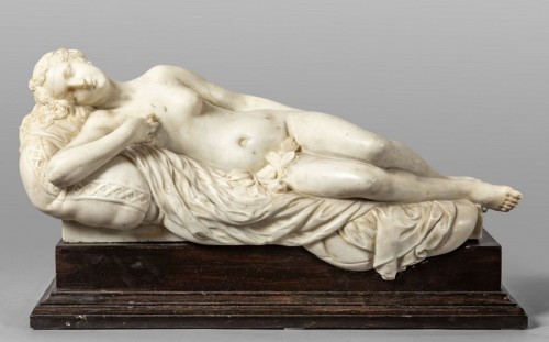 Sculpture en marbre statuaire - Sculpture Style Louis XVI
