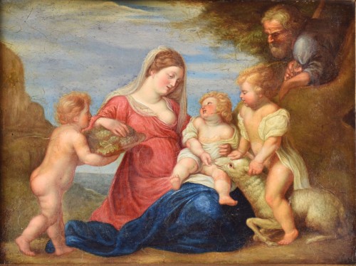 Holy Family, Antwerp School  of the18th century