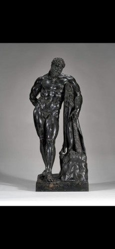 Farnese Hercules. Signed Sabatino De Angelis Fonderie Napoli 1903 - 