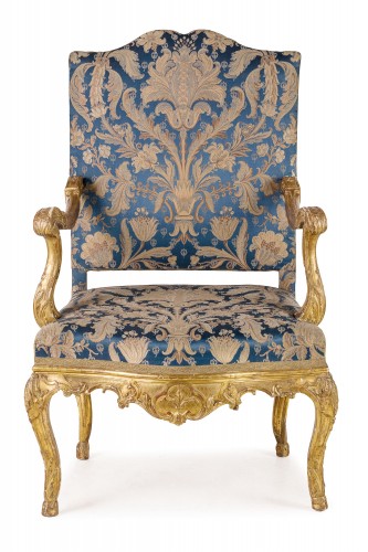 Carved and golden wood armchair, Venice 18th century