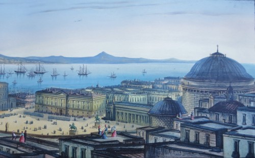 Vue panoramique de Naples - Anne Besnard