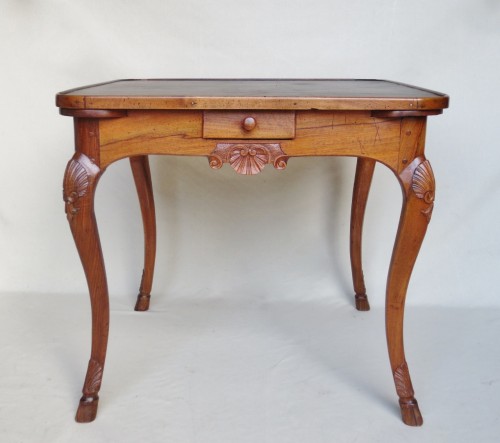 Lyonnaise games table, 18th century - Furniture Style French Regence