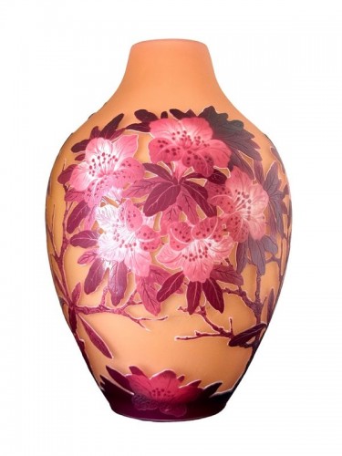 Emile Gallé - Vase "Rhododendron"