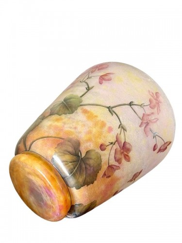 Art Déco - Daum Nancy &quot;Japanese Dogwood&quot; vase