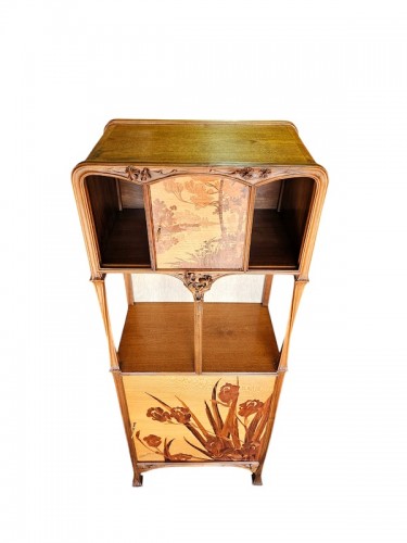 Mobilier Cabinet & Coffre - Louis Majorelle Cabinet Art Nouveau "Aux Chèvrefeuilles"