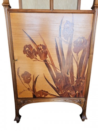 Art nouveau - Louis Majorelle Cabinet Art Nouveau "Aux Chèvrefeuilles"