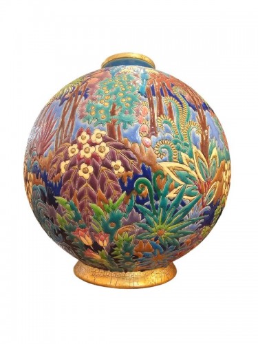 Antiquités - Longwy - Vase boule