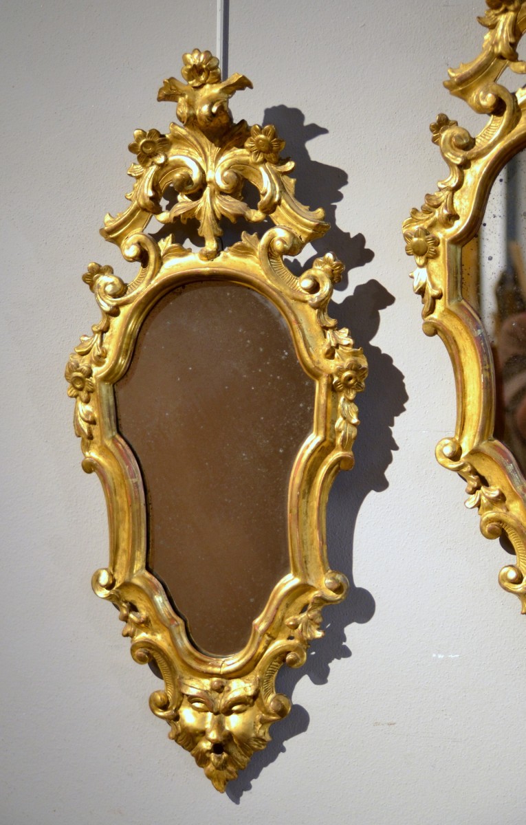 Chateau Gold Louis Philippe Mirror